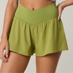 OFFLINE By Aerie Real Me Crossover Flowy Short size small
